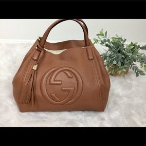 Authentic Like New Gucci Cellarius Hobo/Tote Handbag